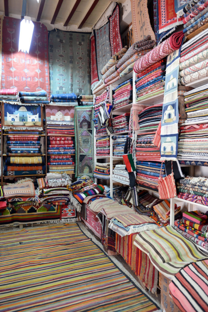 Djerba-Vendeur de tapis