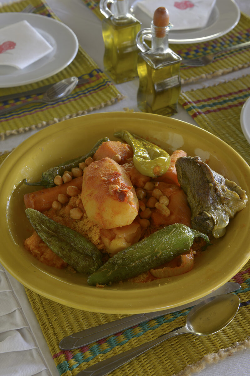 Dar Zaghouan-Couscous à la viande de mouton